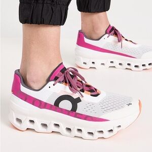 On Womens Cloudmonster Aurora Running Shoes